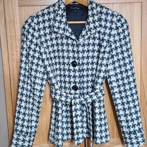 Evan-Picone 6P lined 3 button jacket